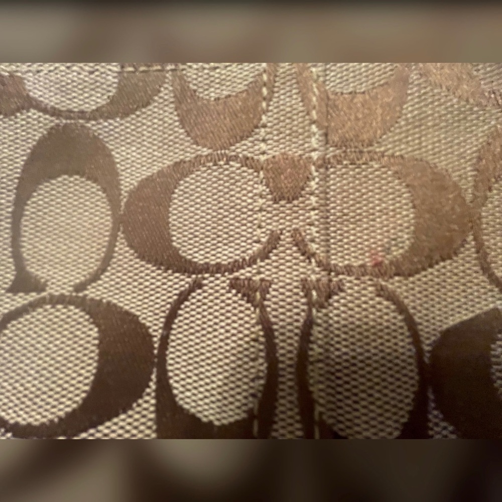 Authentic Coach Signature Print mini bag - Picture 6 of 6